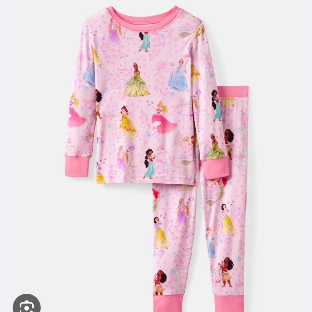 Little Sleepies Princess Garden long sleeve PJs 5/6